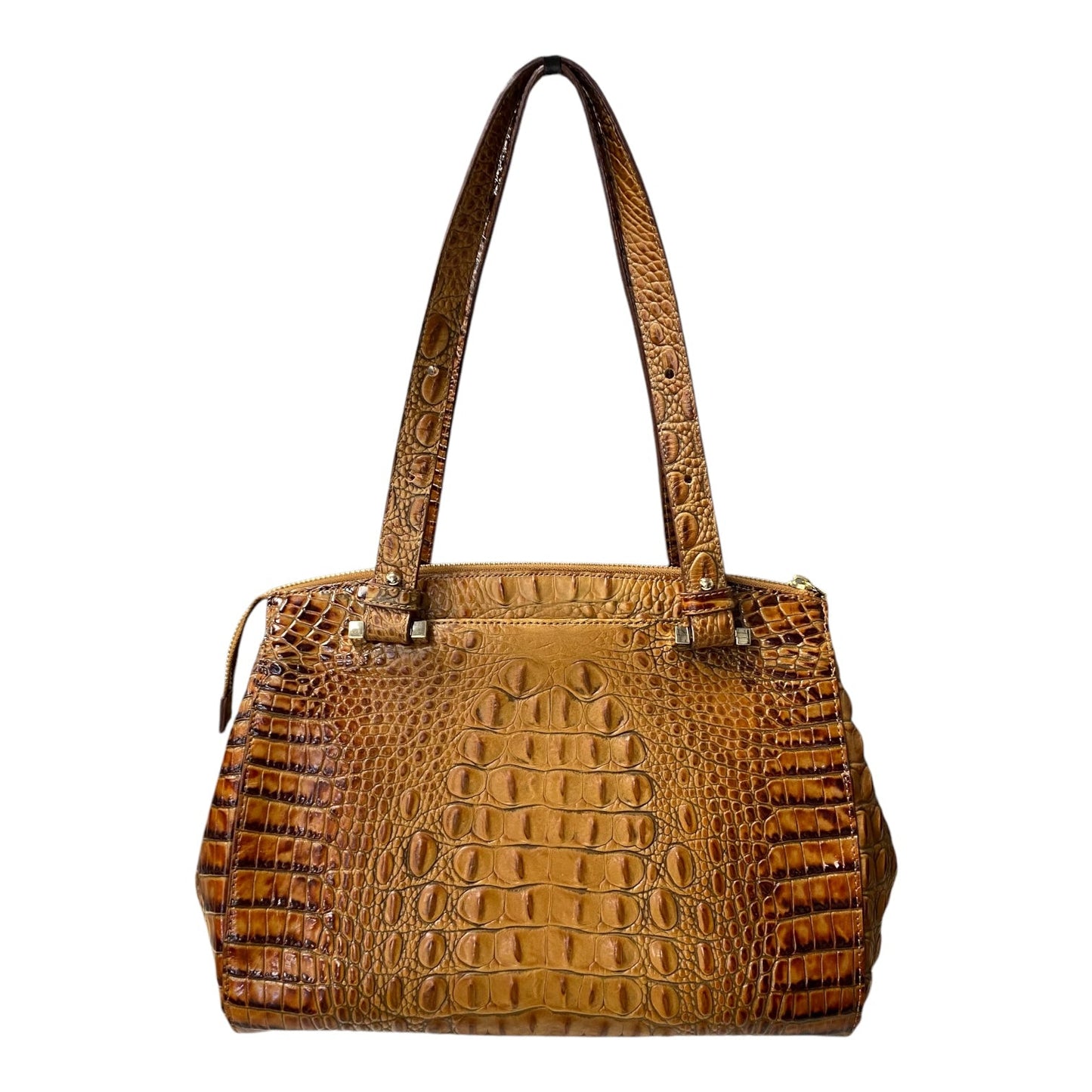 Handbag Designer By Brahmin In Brown, Size:Medium