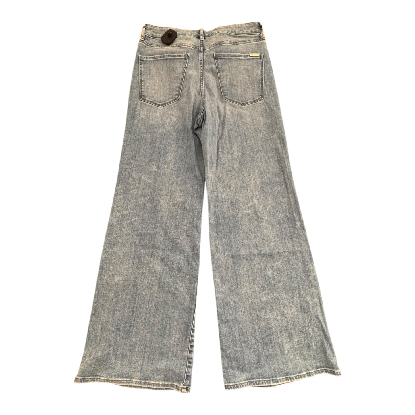 Jeans Wide Leg By White House Black Market In Blue Denim, Size:8