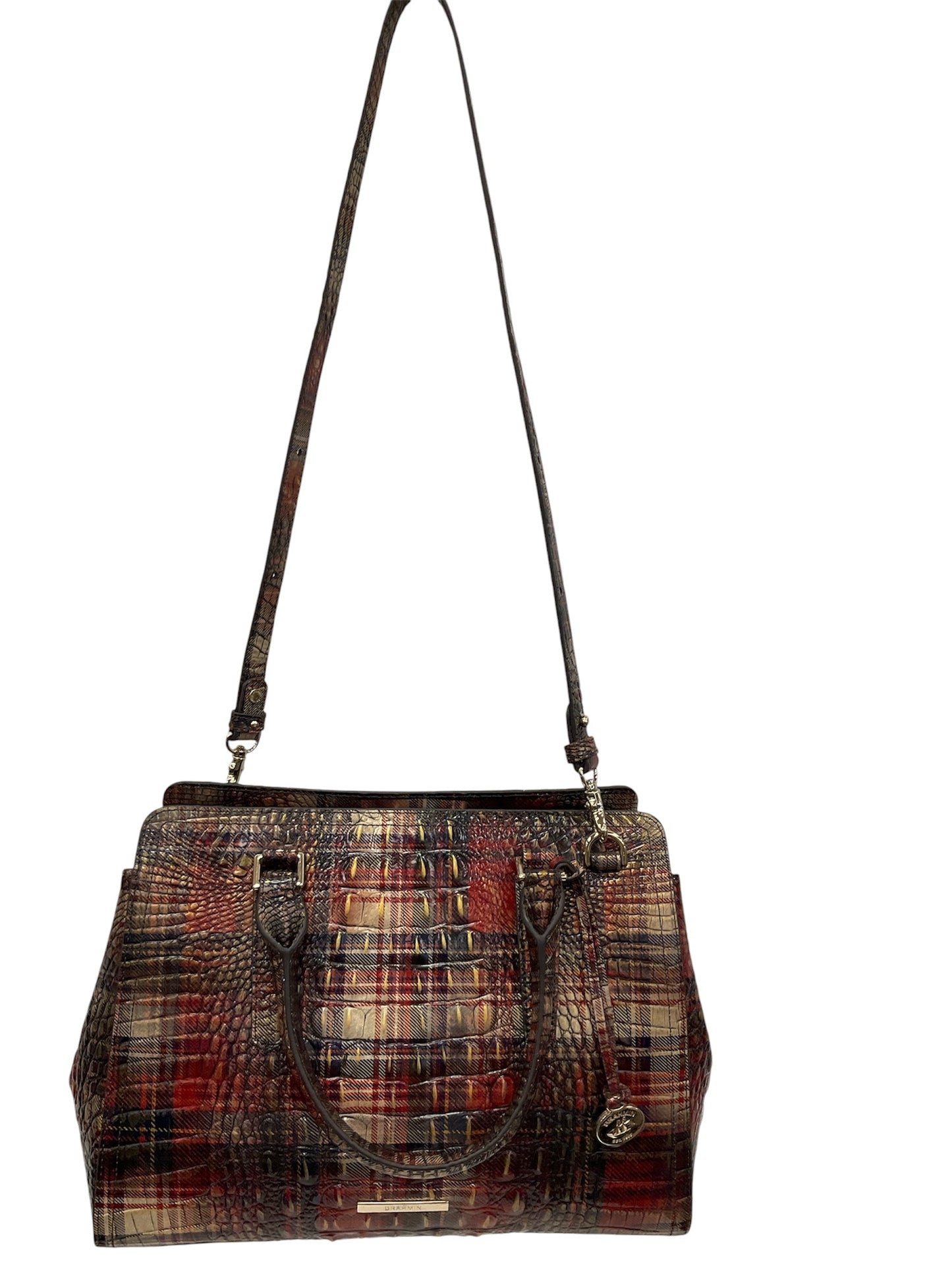 Handbag Designer By Brahmin, Size: Medium