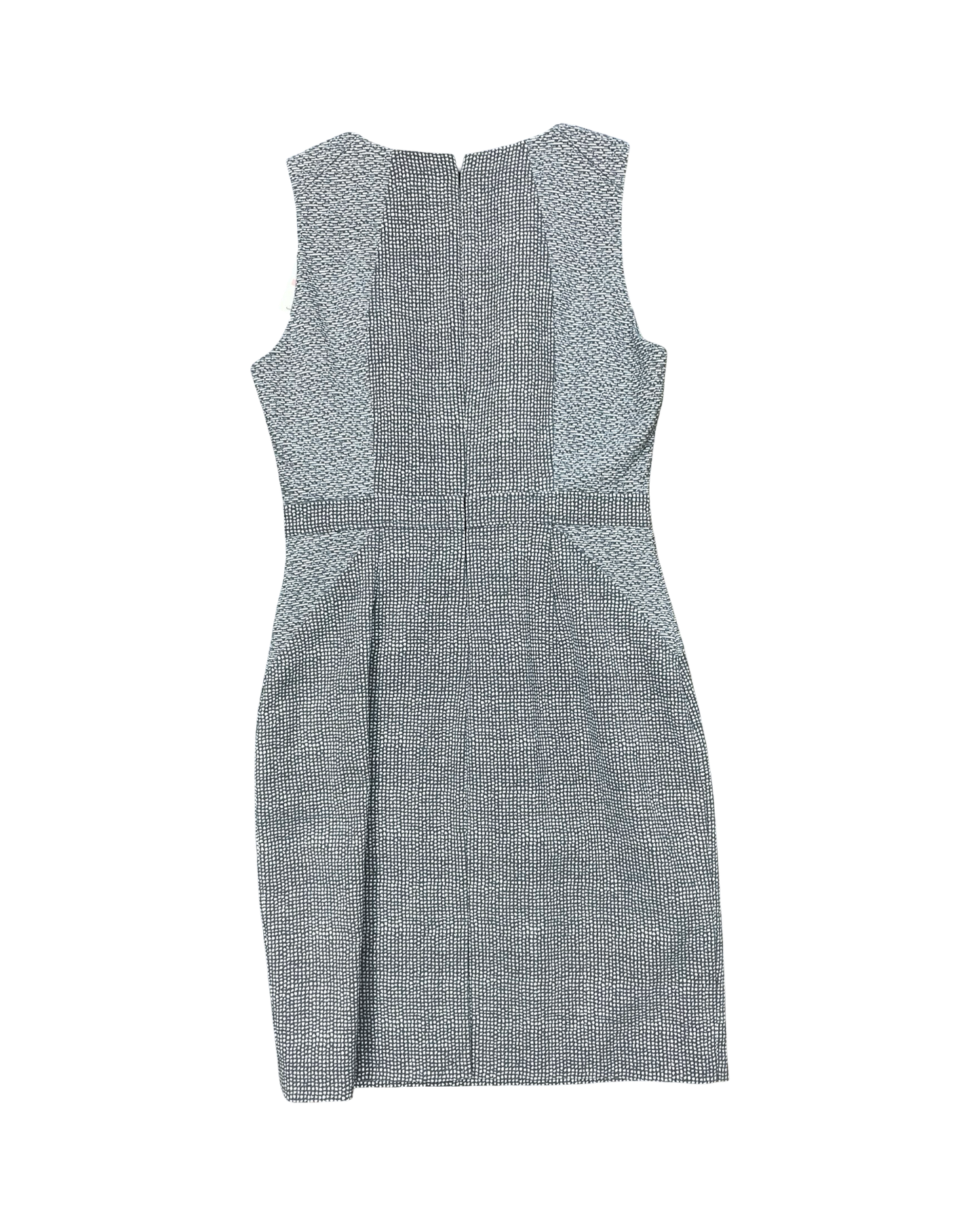 Dress Work By Calvin Klein In Green & White, Size:M