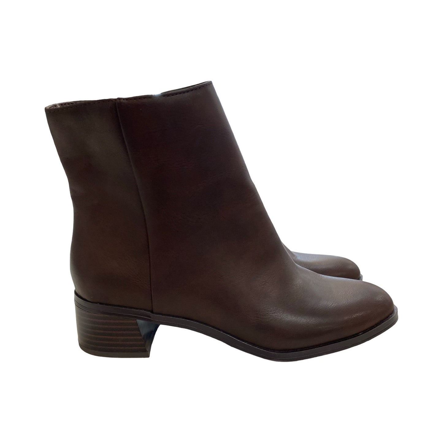 Boots Ankle Flats By Sonoma In Brown, Size:9.5