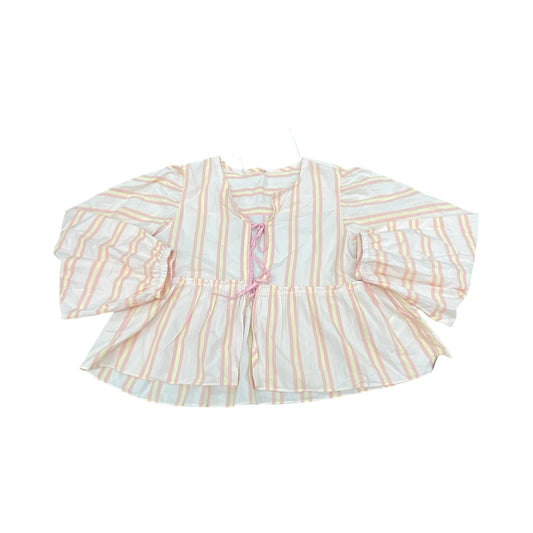 Top Ls By Free People In Pink & Yellow, Size:S