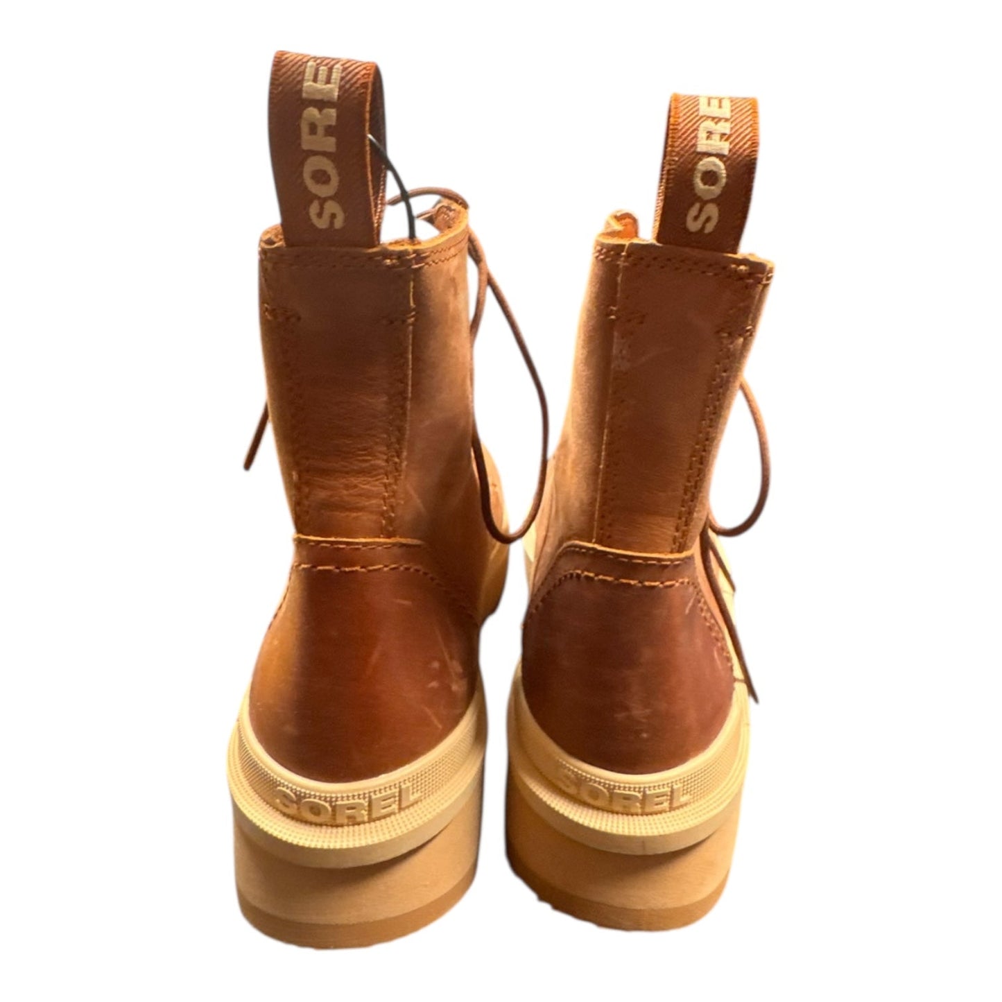 Boots Ankle Flats By Sorel In Brown, Size:8