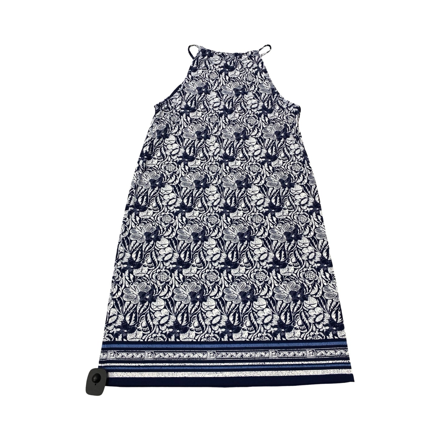 Dress Casual Short By Max Studio In Blue & White, Size:S