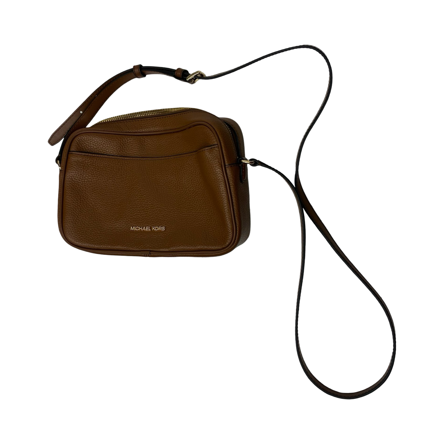 Crossbody Designer By Michael Kors In Tan, Size:Medium