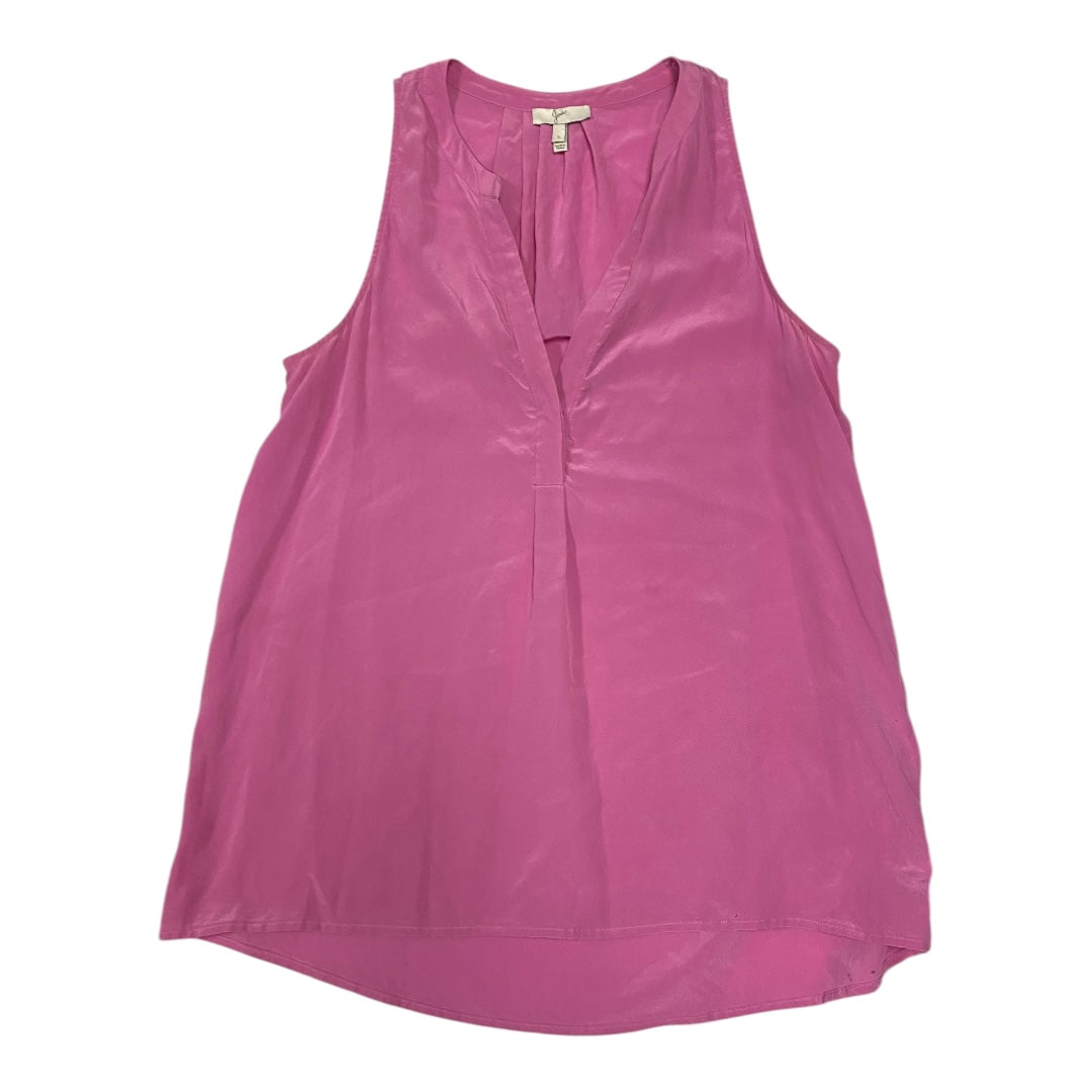 Top Sleeveless By Joie In Pink, Size:S