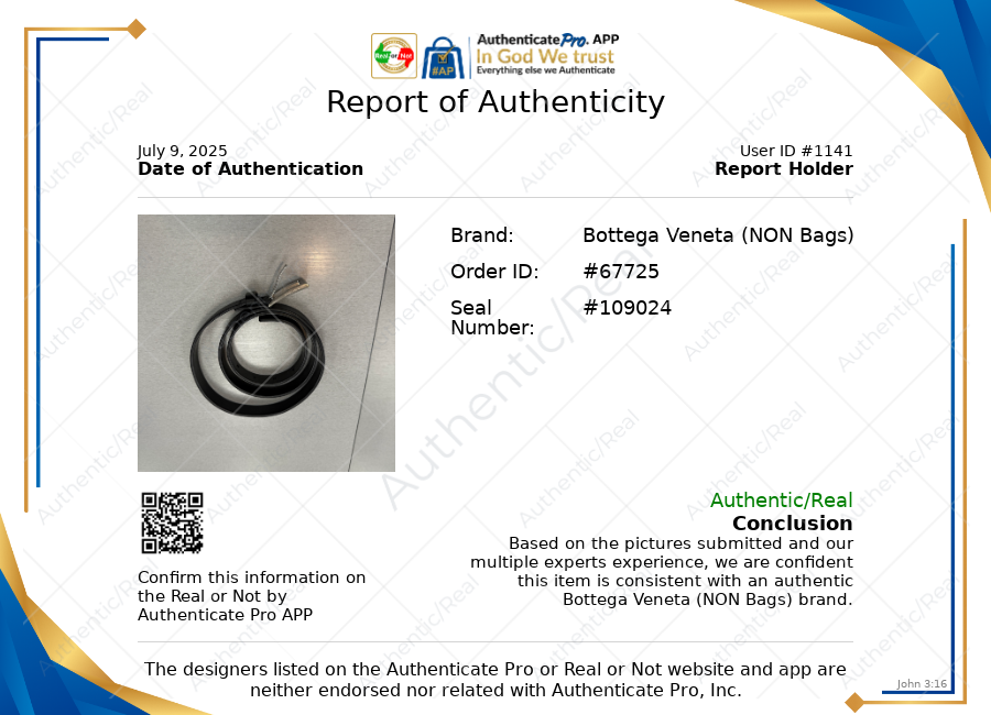 Belt Luxury Designer By Bottega Veneta In Black & Silver