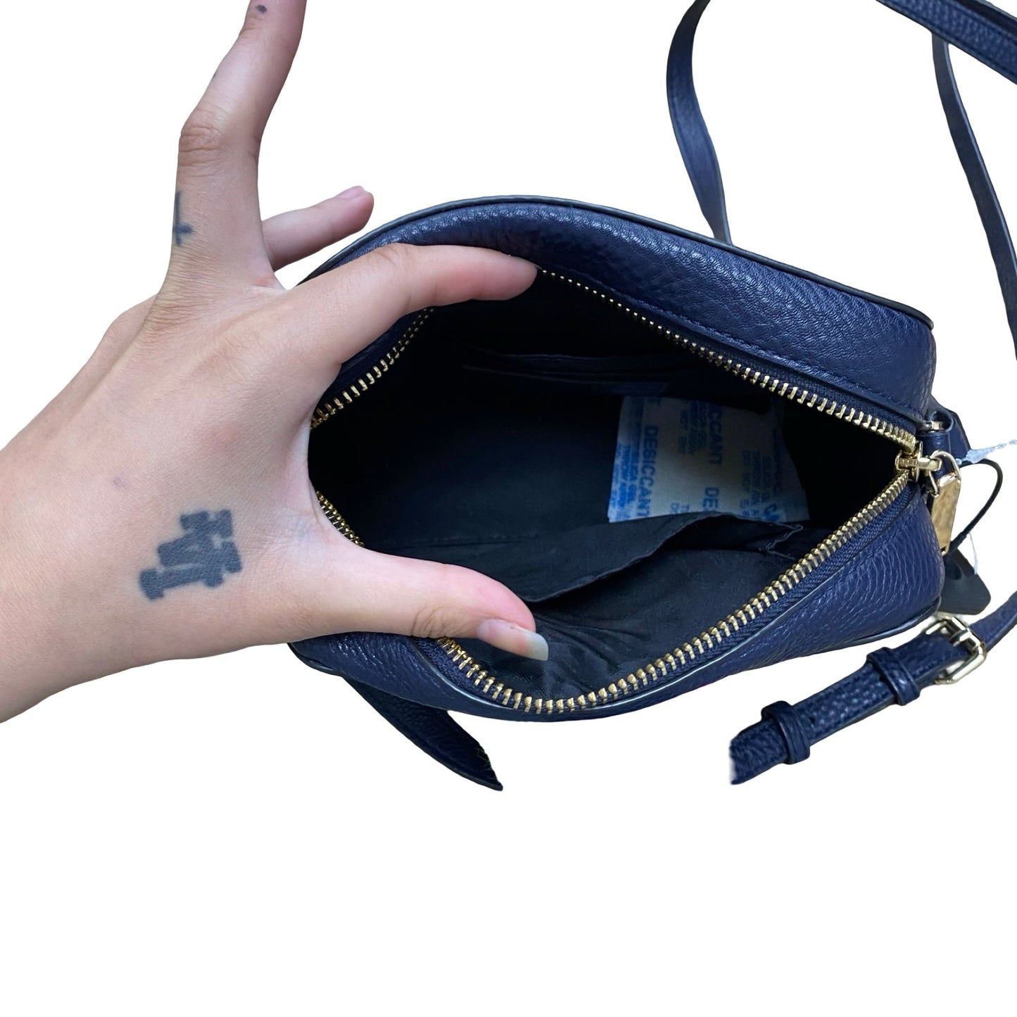 Handbag Designer By Rebecca Minkoff In Navy, Size:Small