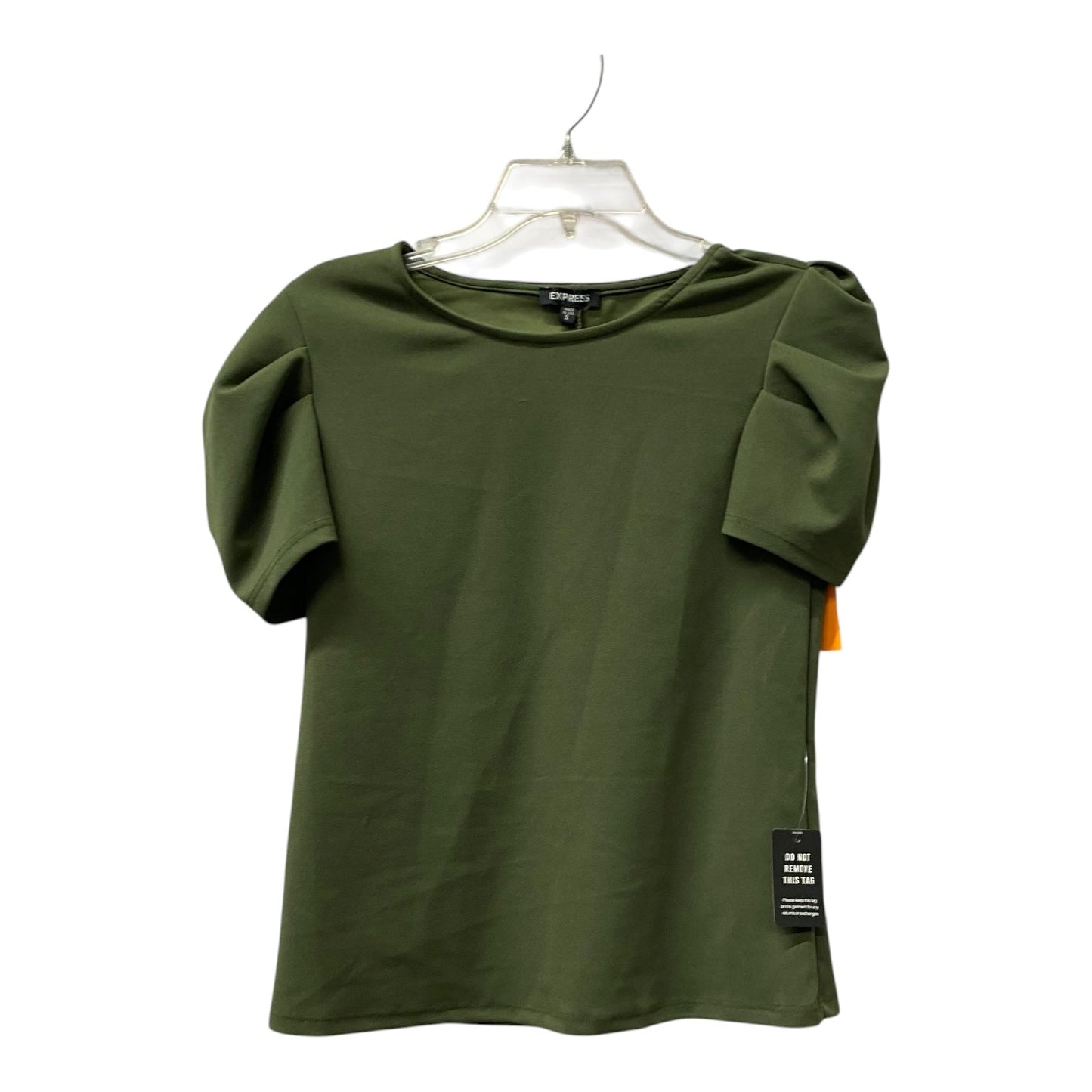 Top Ss By Express In Green, Size:S