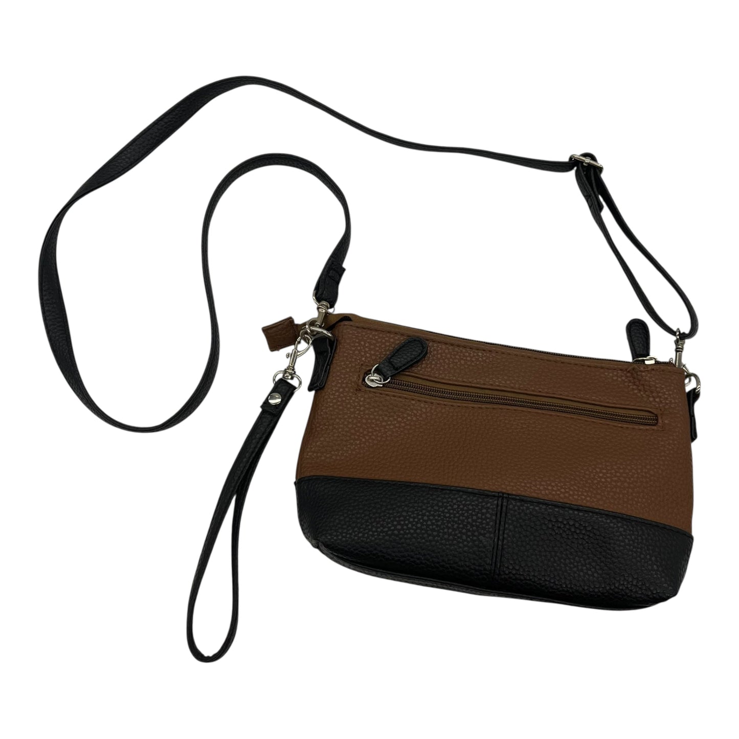 Crossbody By Stone Mountain In Black & Brown, Size:Small