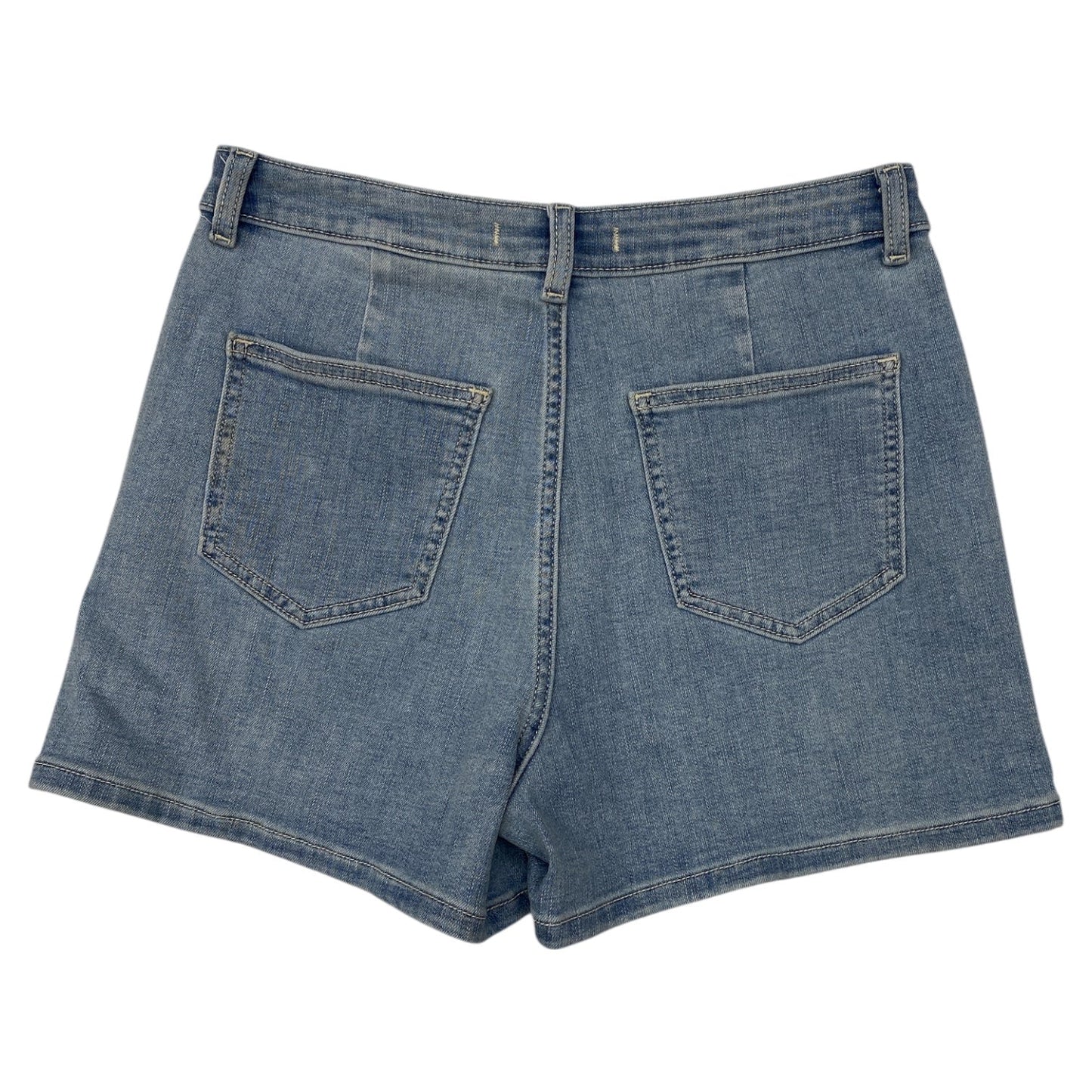 Skort By Eunina In Blue Denim, Size:M