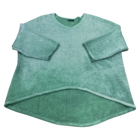 Sweater By Clothes Mentor In Green, Size:L