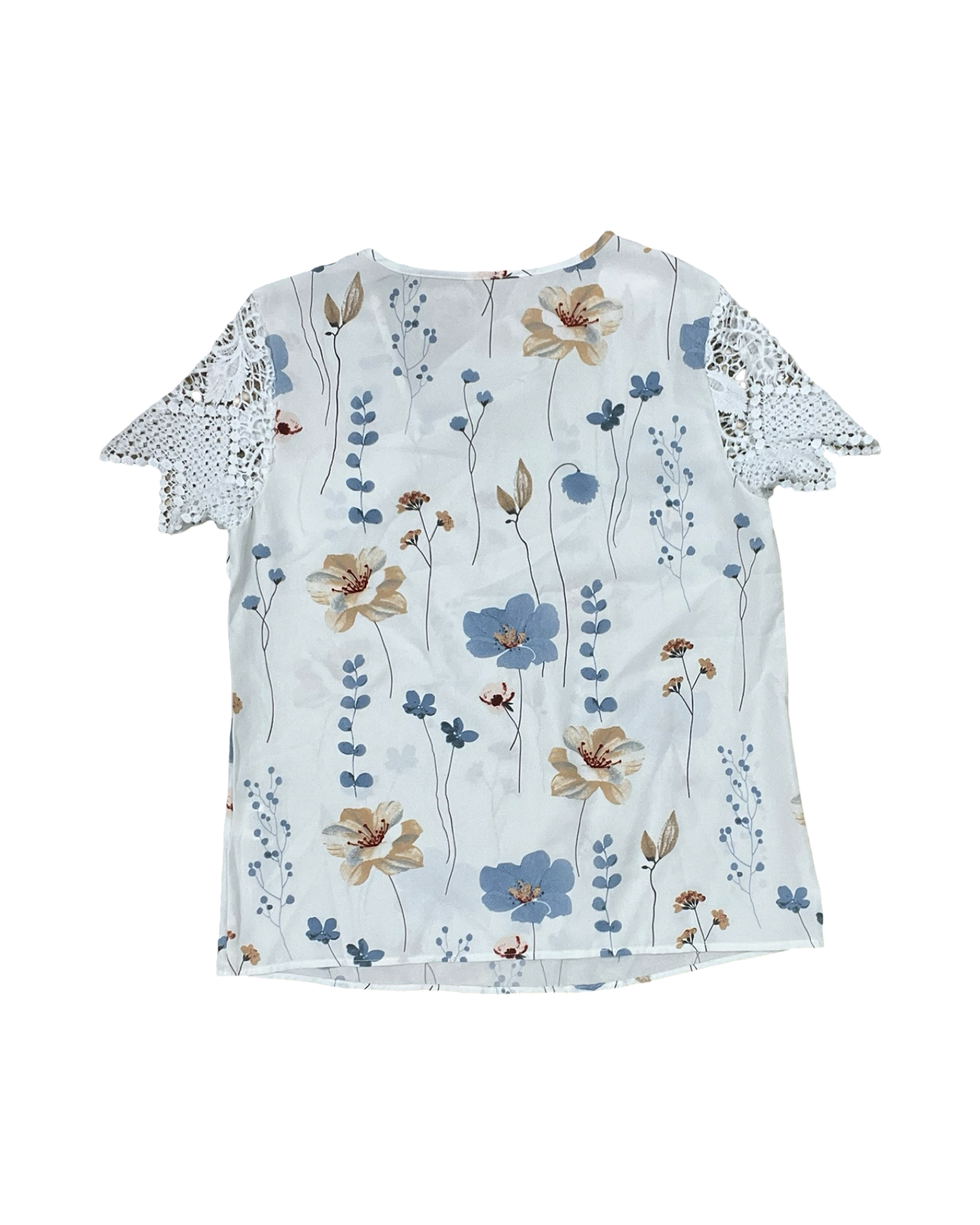 Top Ss By Shein In Floral Print, Size:M