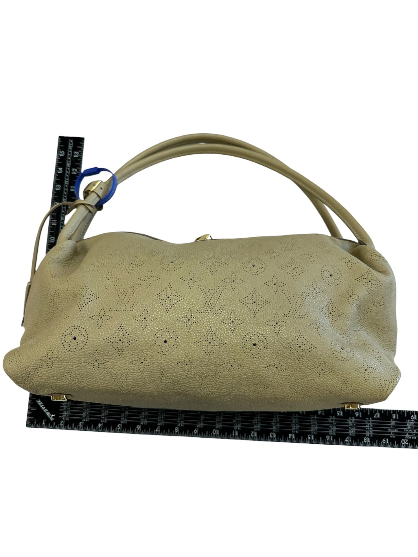 Handbag Luxury Designer By Louis Vuitton In Tan, Size:Large