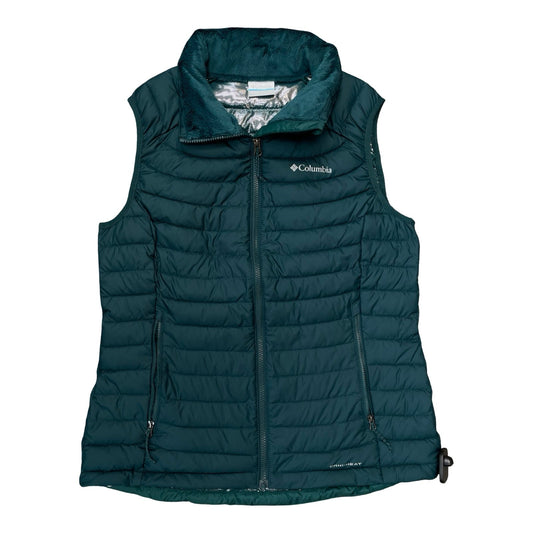 Vest Puffer & Quilted By Columbia In Teal, Size:L