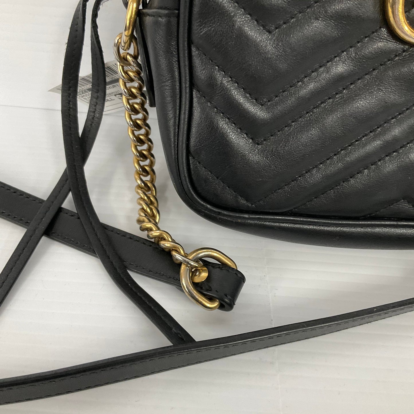 Crossbody Luxury Designer By Gucci, Size: Small