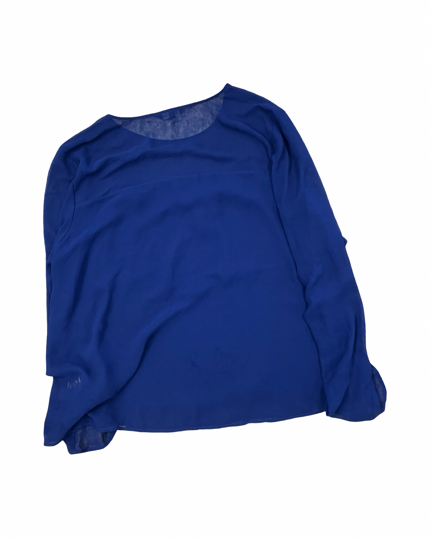 Top Ls By Express In Blue, Size:Xl