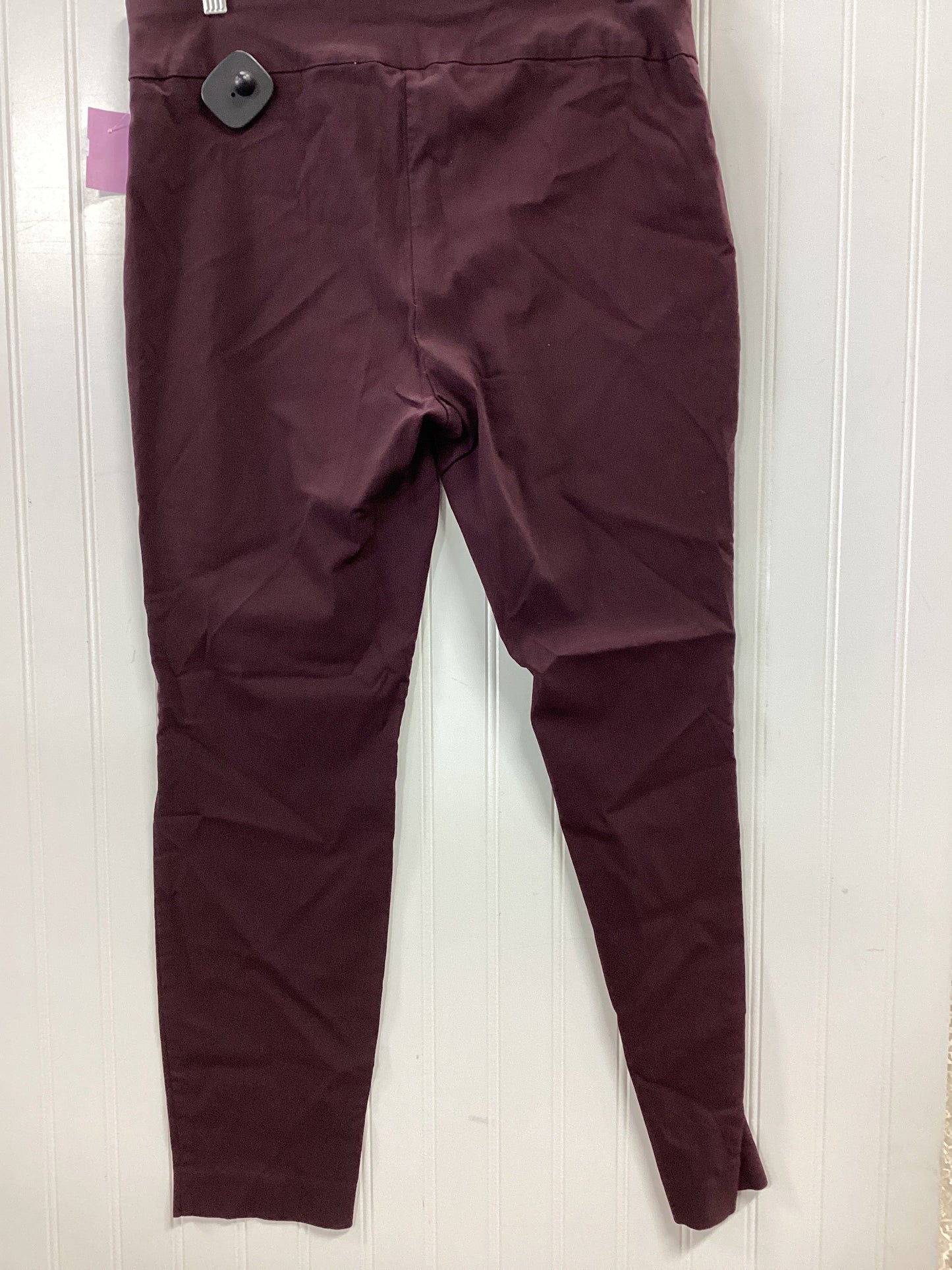 Pants Dress By Alfani In Maroon, Size:12