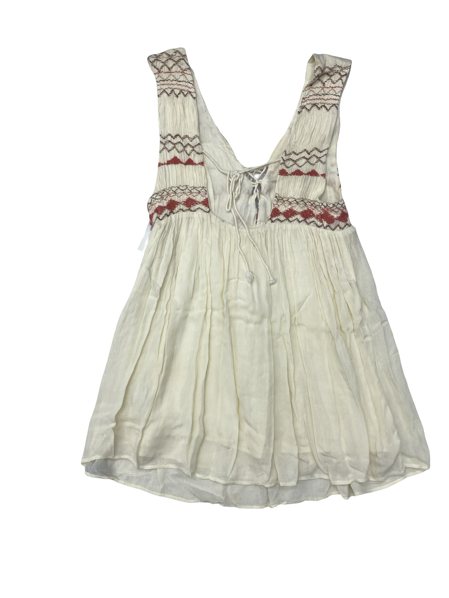 Top Sleeveless By Free People In Beige, Size:Xs