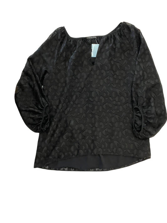 Blouse Ls By White House Black Market In Black, Size:S