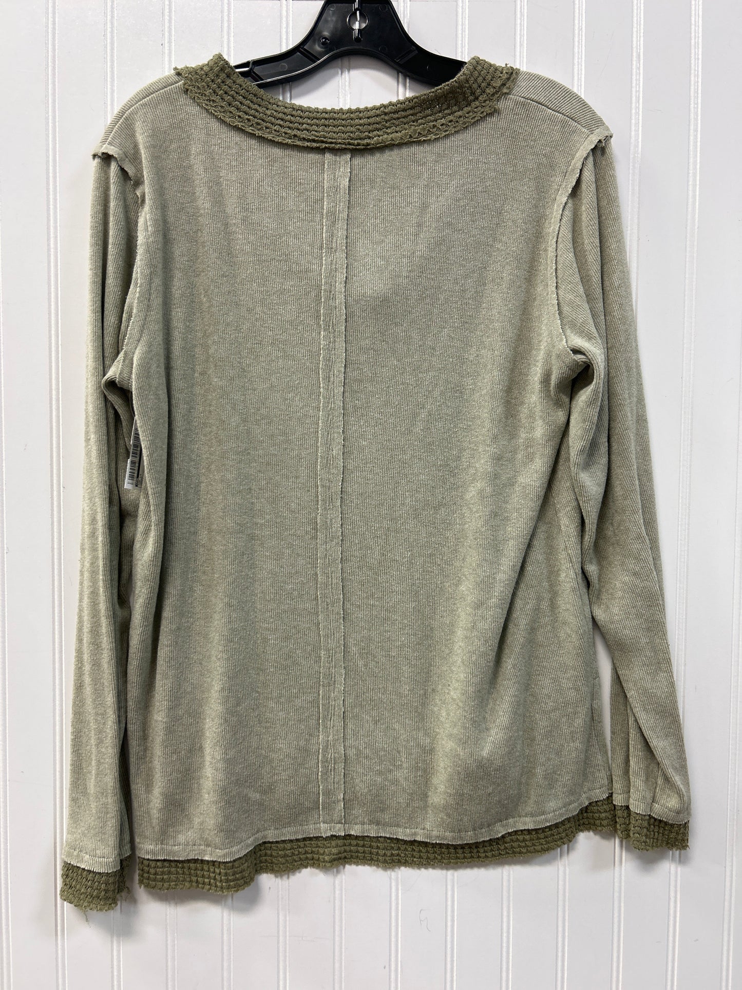 Top Ls By Pol In Green, Size:S