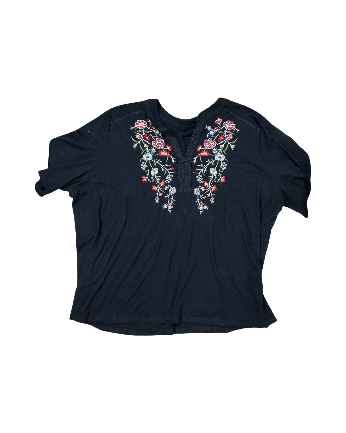Top Ss By Clothes Mentor In Black, Size:1X