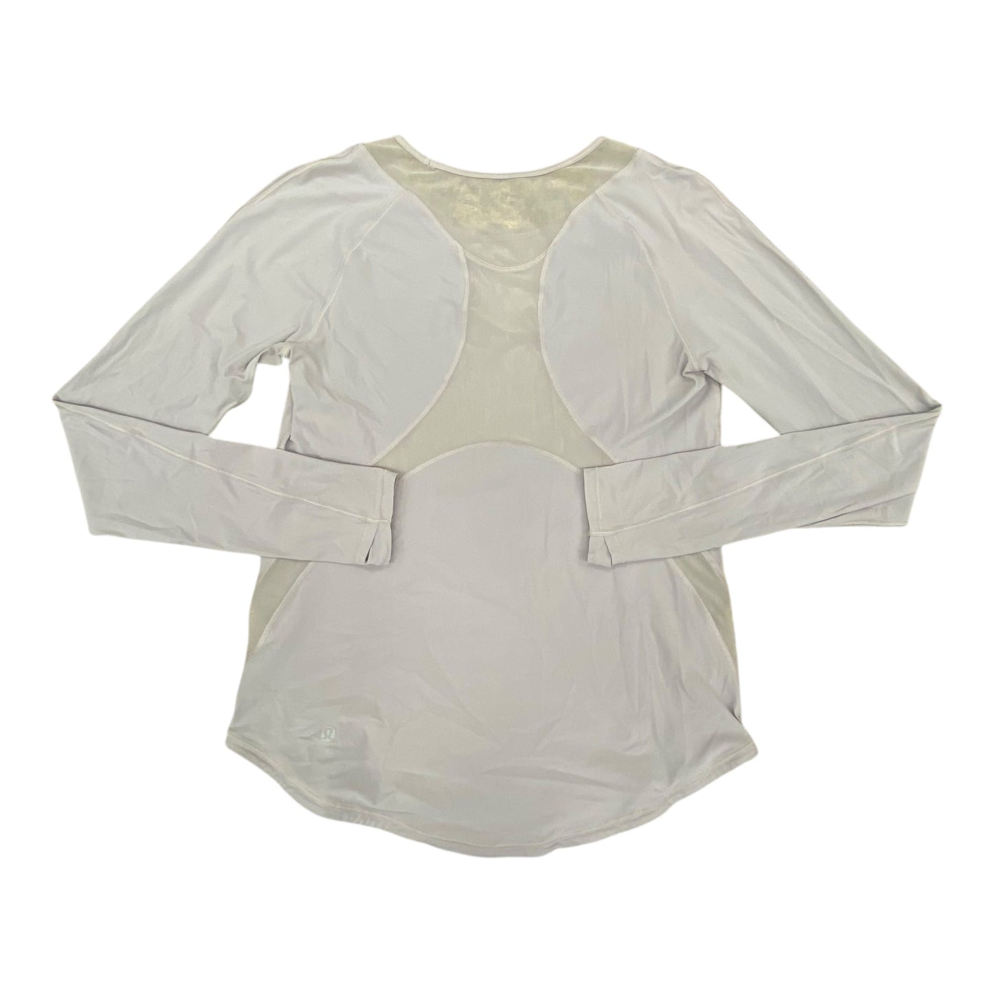 Athletic Top Ls Crewneck By Lululemon In Lilac, Size:S