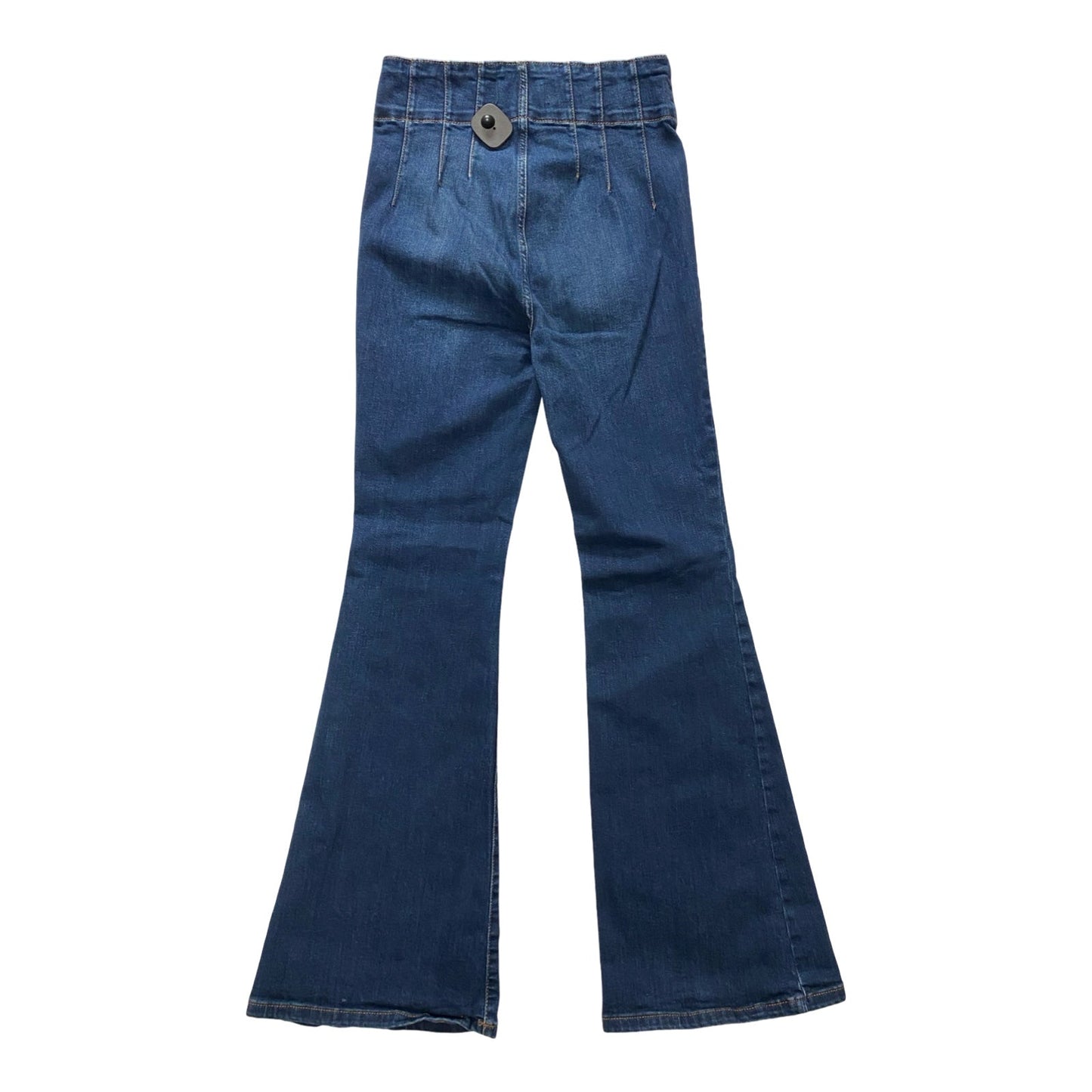 Jeans Flared By We The Free In Blue Denim, Size:8