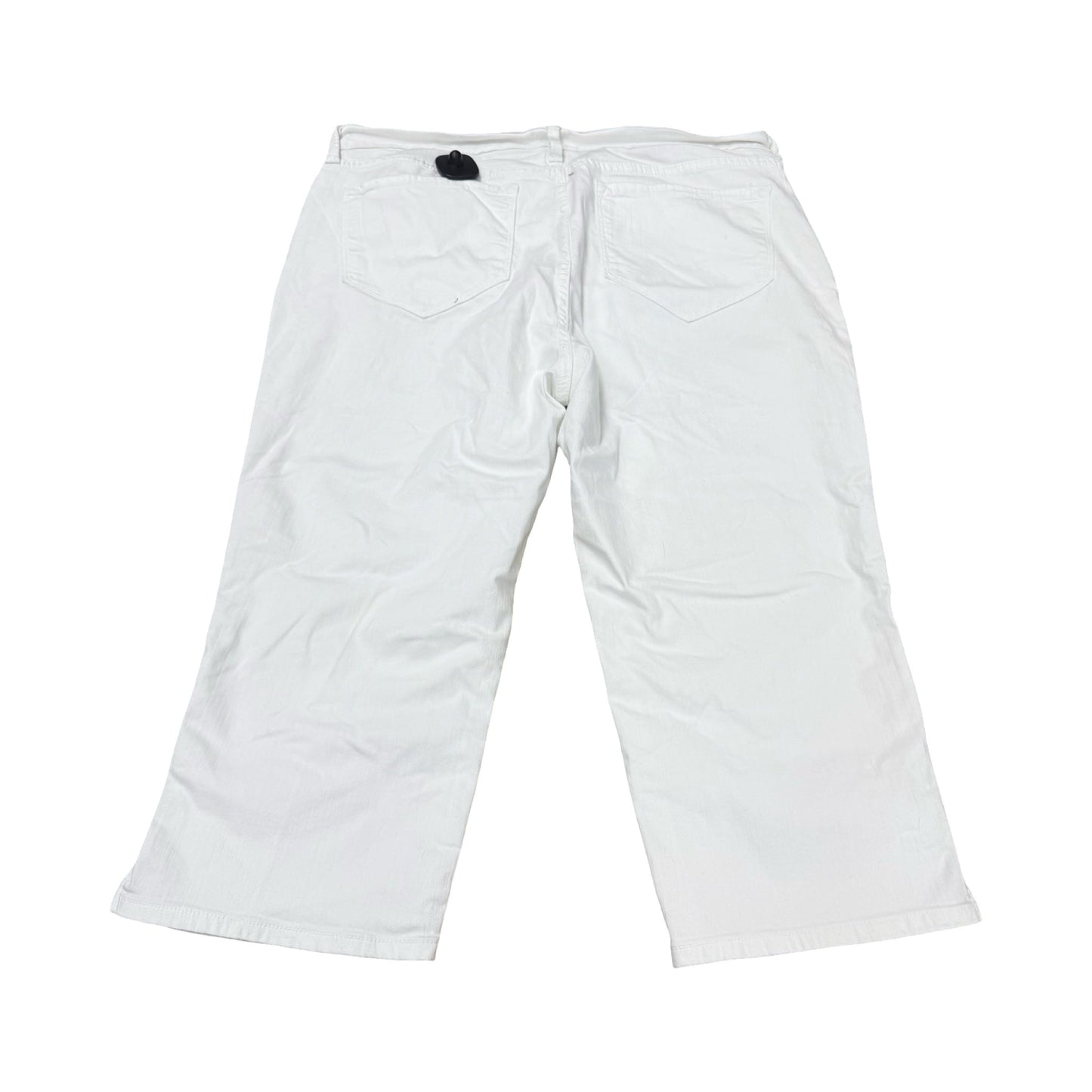 Jeans Cropped By Not Your Daughters Jeans In White, Size:14L