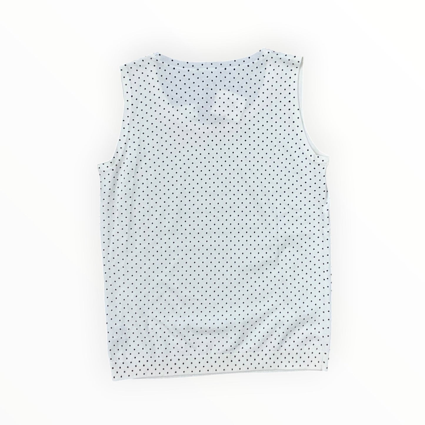 Top Sleeveless By Talbots In Blue Red & White, Size:Xs