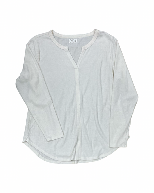Top Ls By Maurices In Cream, Size:1X