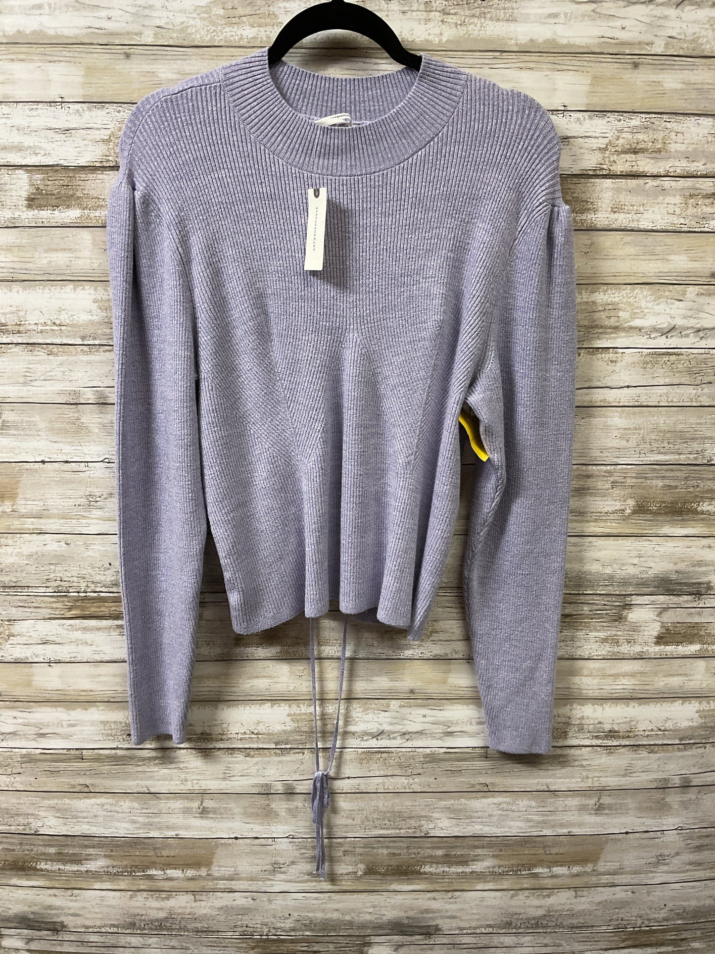 Sweater By Anthropologie In Purple, Size:Xl