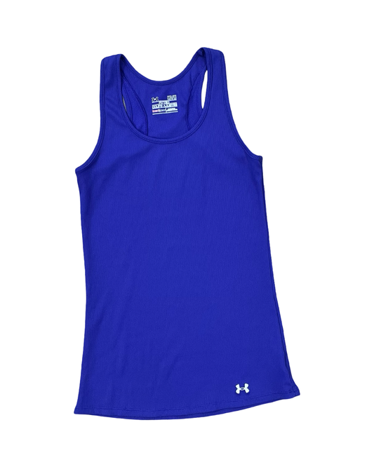 Athletic Tank Top By Under Armour In Purple, Size:M