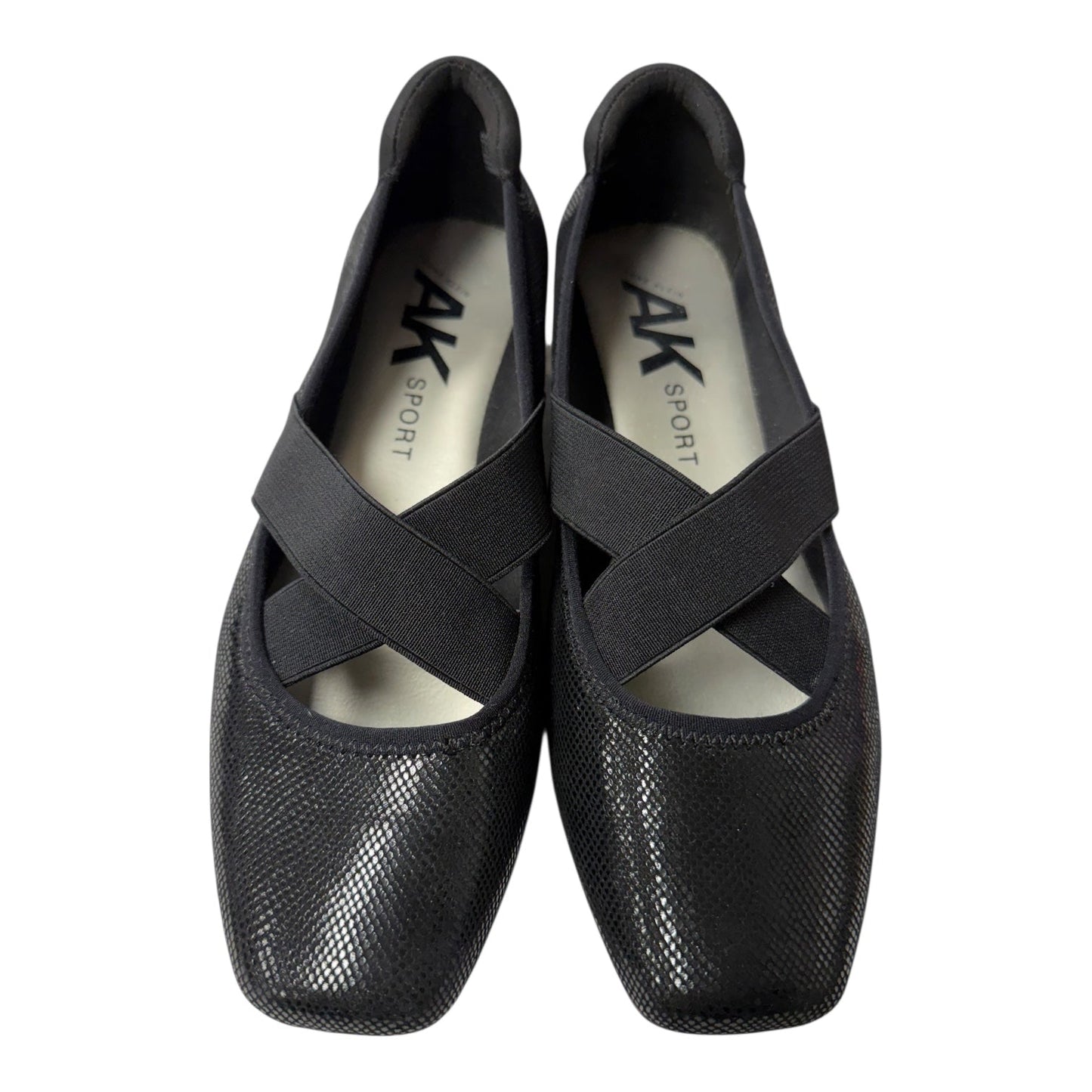 Shoes Flats By Anne Klein In Black, Size:9.5