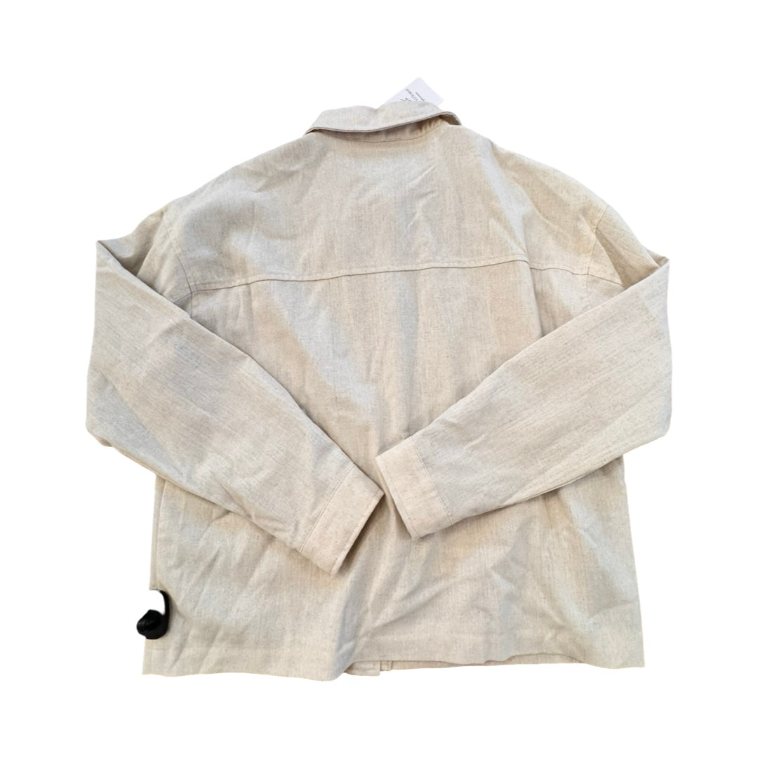 Jacket/Blazer By Staccato In Tan, Size:M
