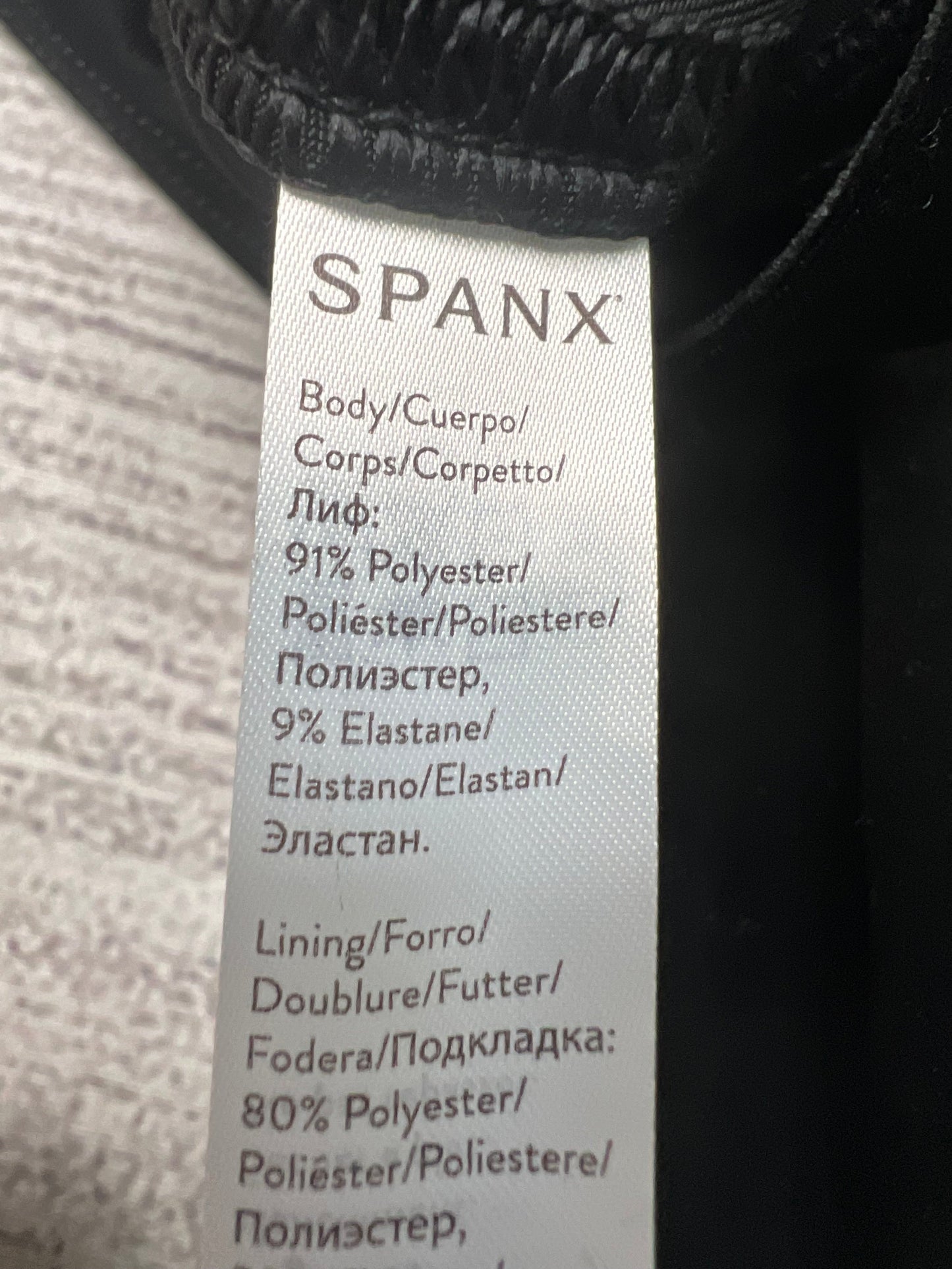 Leggings By Spanx In Black, Size: M