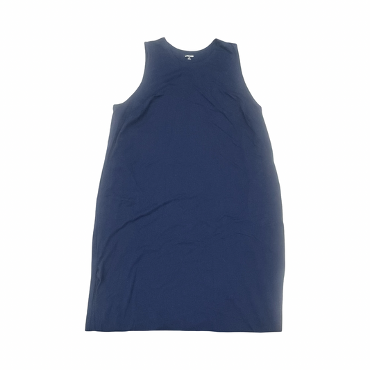 Dress Casual Maxi By Lands End In Navy, Size:3X