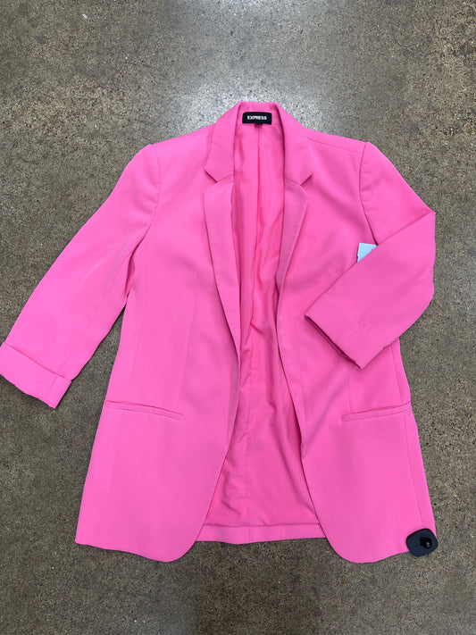 Blazer By Express In Pink, Size:S