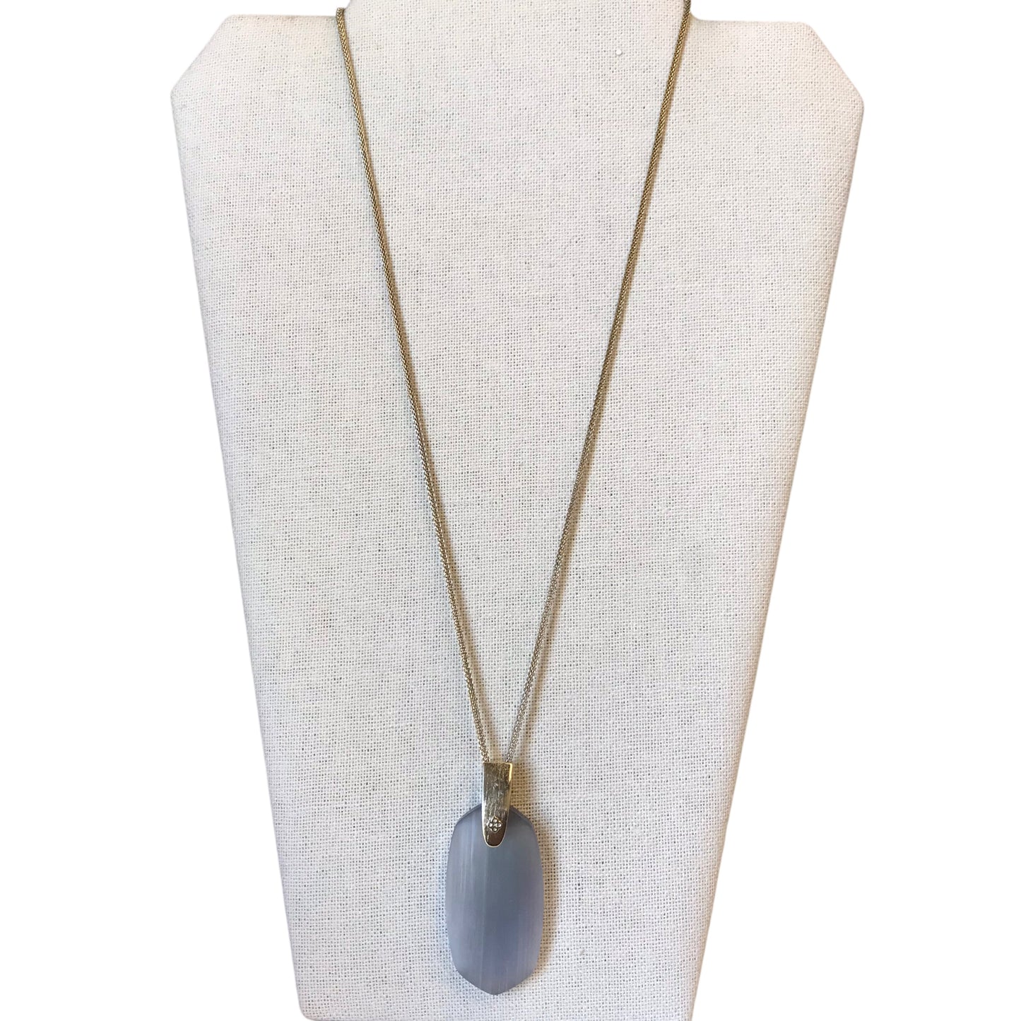 Necklace Pendant By Kendra Scott In Grey