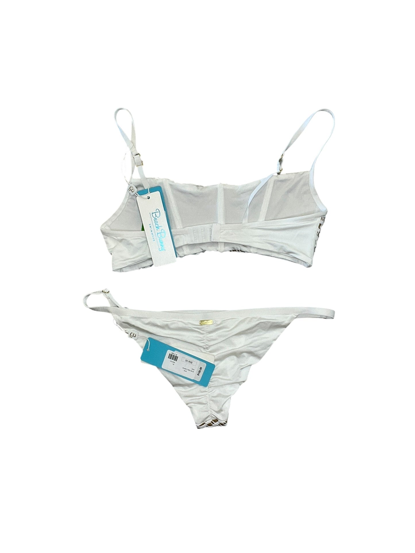 Swimsuit Bottom By Cma In White, Size:Xl