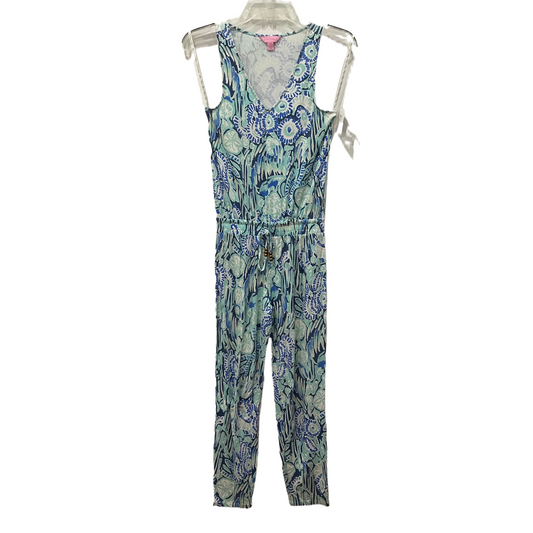 Blue Jumpsuit Lilly Pulitzer, Size Xs