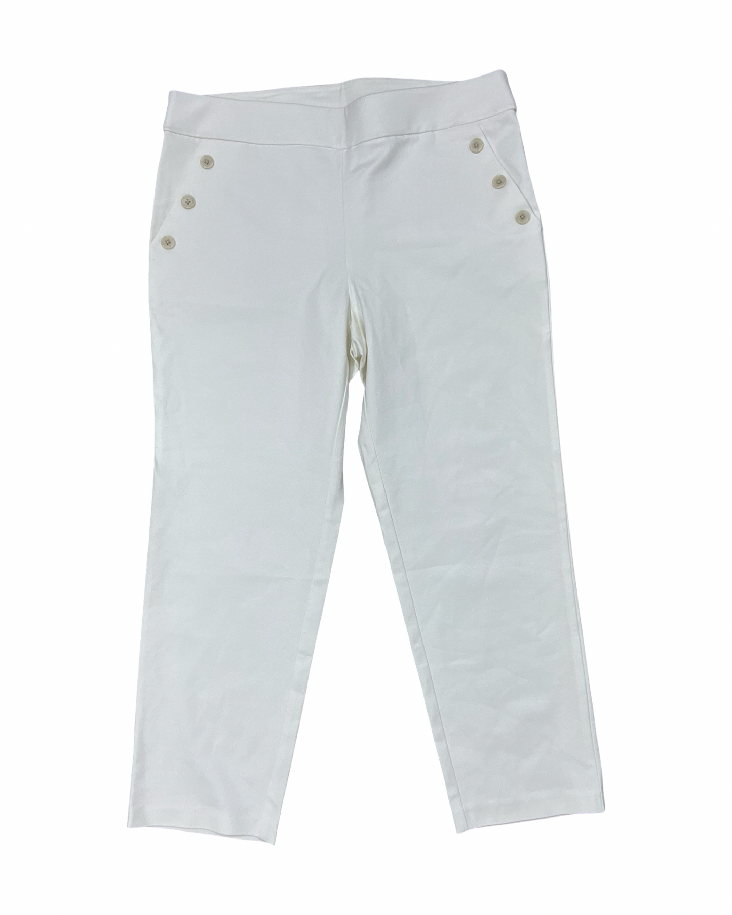 Pants Dress By Christopher And Banks In White, Size:14