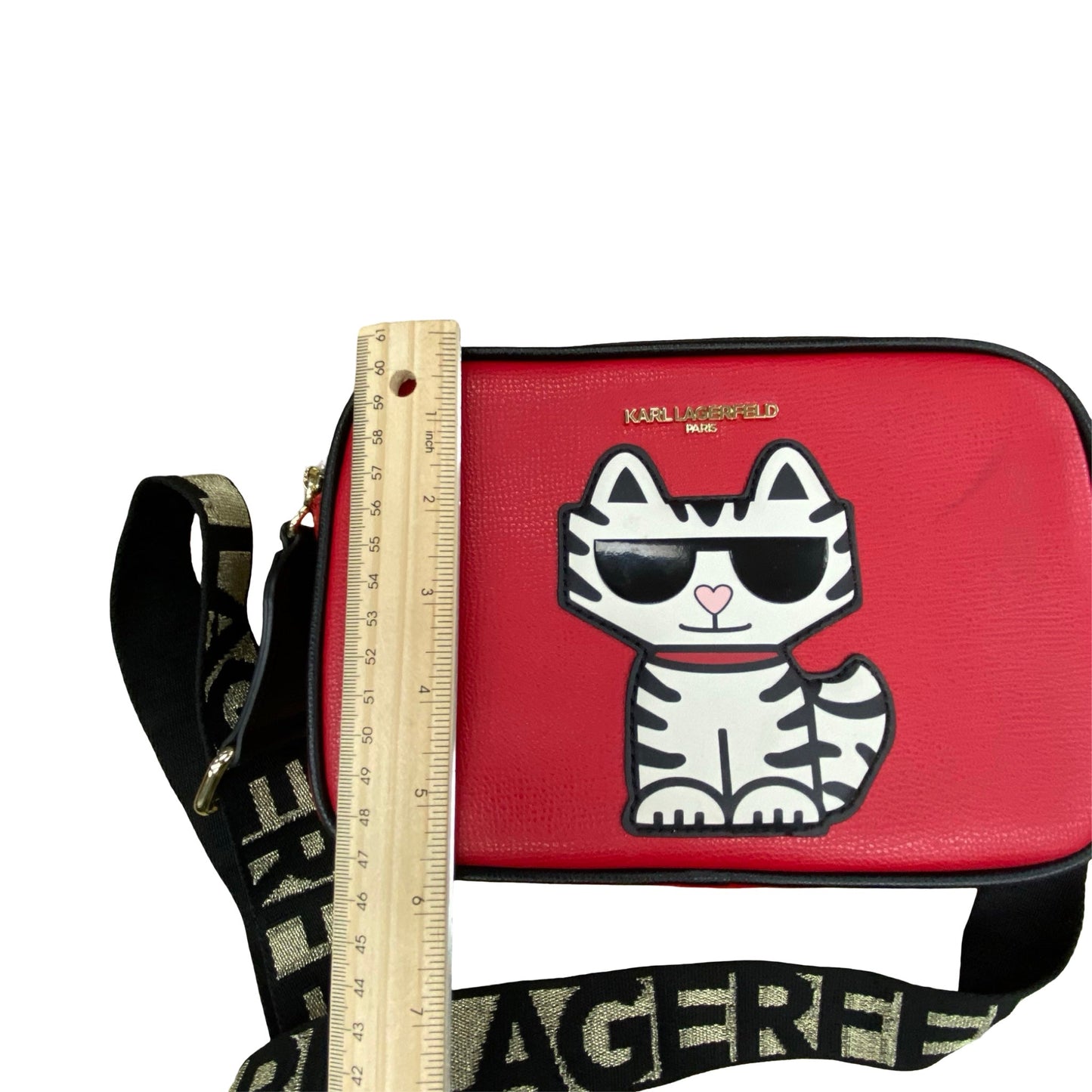 Handbag Designer By Karl Lagerfeld In Multi, Size:Medium