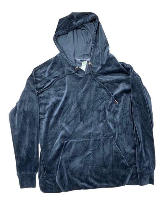 Sweatshirt Hoodie By Green Tea In Black, Size:S