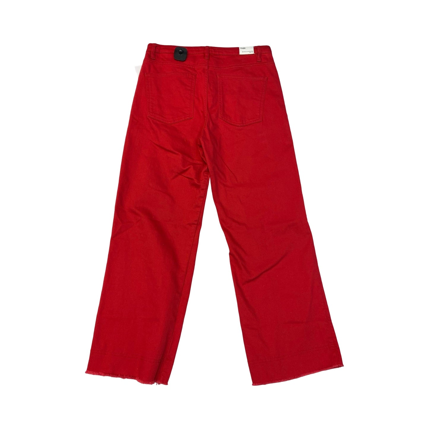 Jeans Wide Leg By Cmc In Red, Size:M