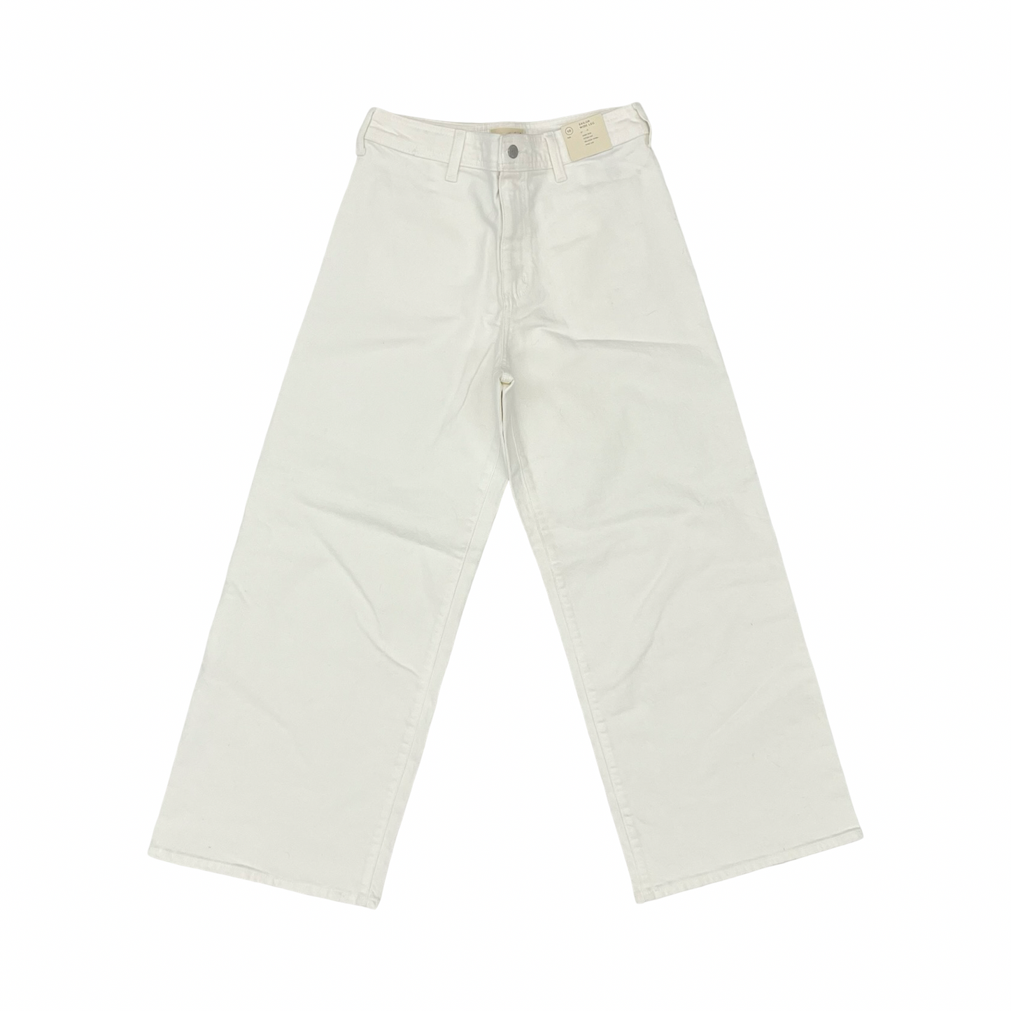 Jeans Wide Leg By Universal Thread In Cream, Size:10