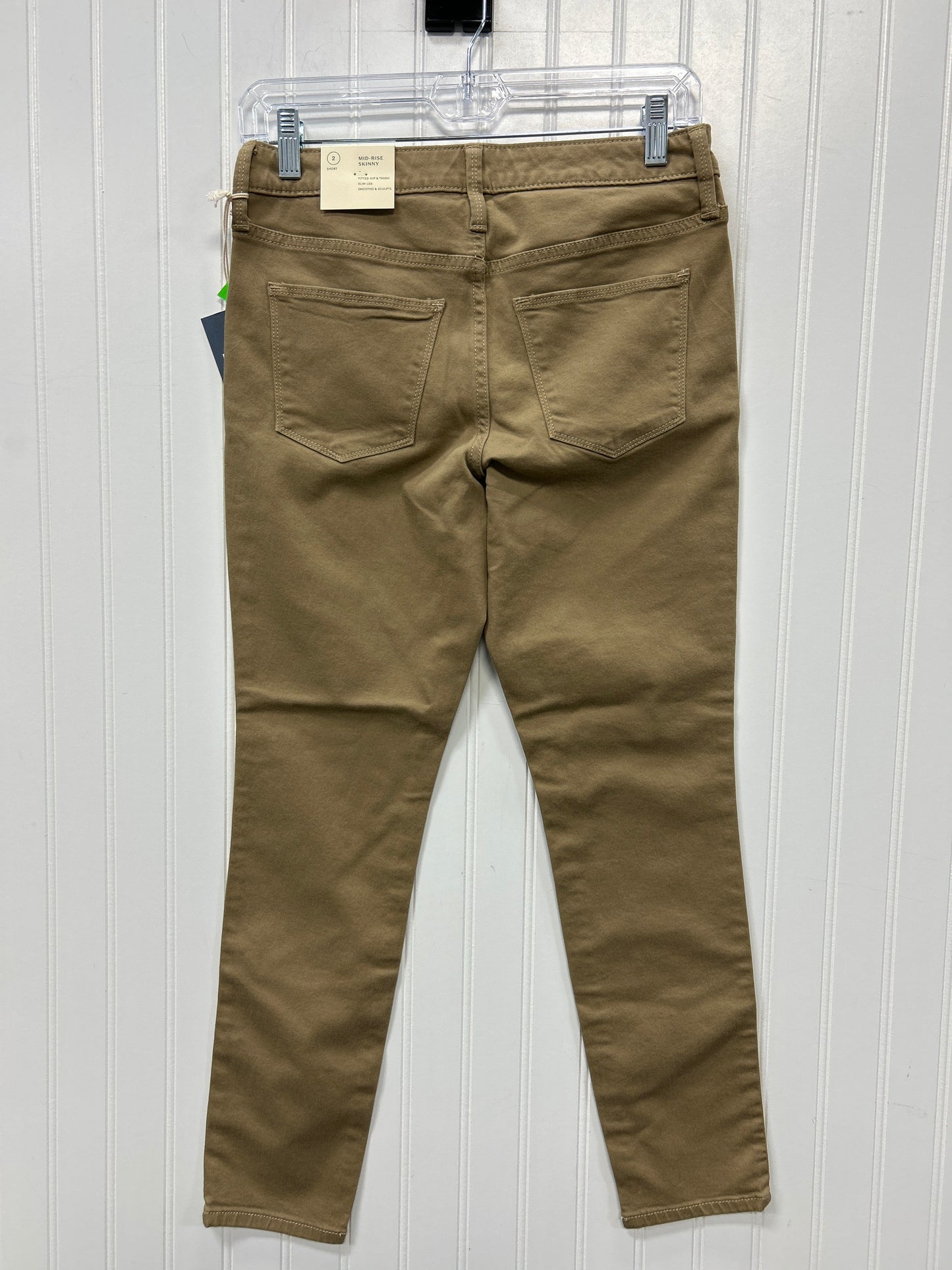 Jeans Skinny By Universal Thread In Taupe, Size:2
