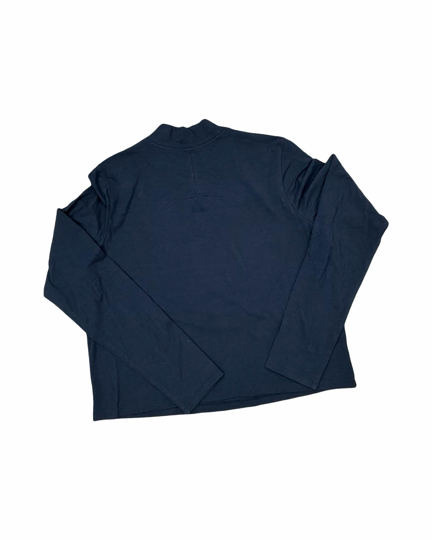 Athletic Top Ls Crewneck By Lululemon In Black, Size:M