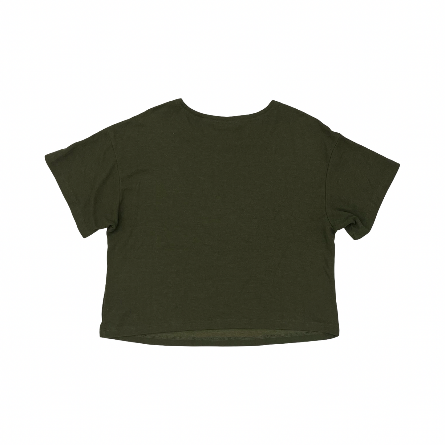 Top Ss Basic By Melloday In Green, Size:L
