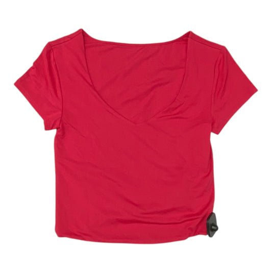Athletic Top Ss By Fabletics In Pink, Size:S